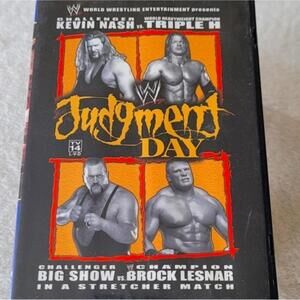 WWE JUDGMENT DAY Andre the Giant TRIPLE H Lesnar RIC FLAIR John Cena (2003, DVD)